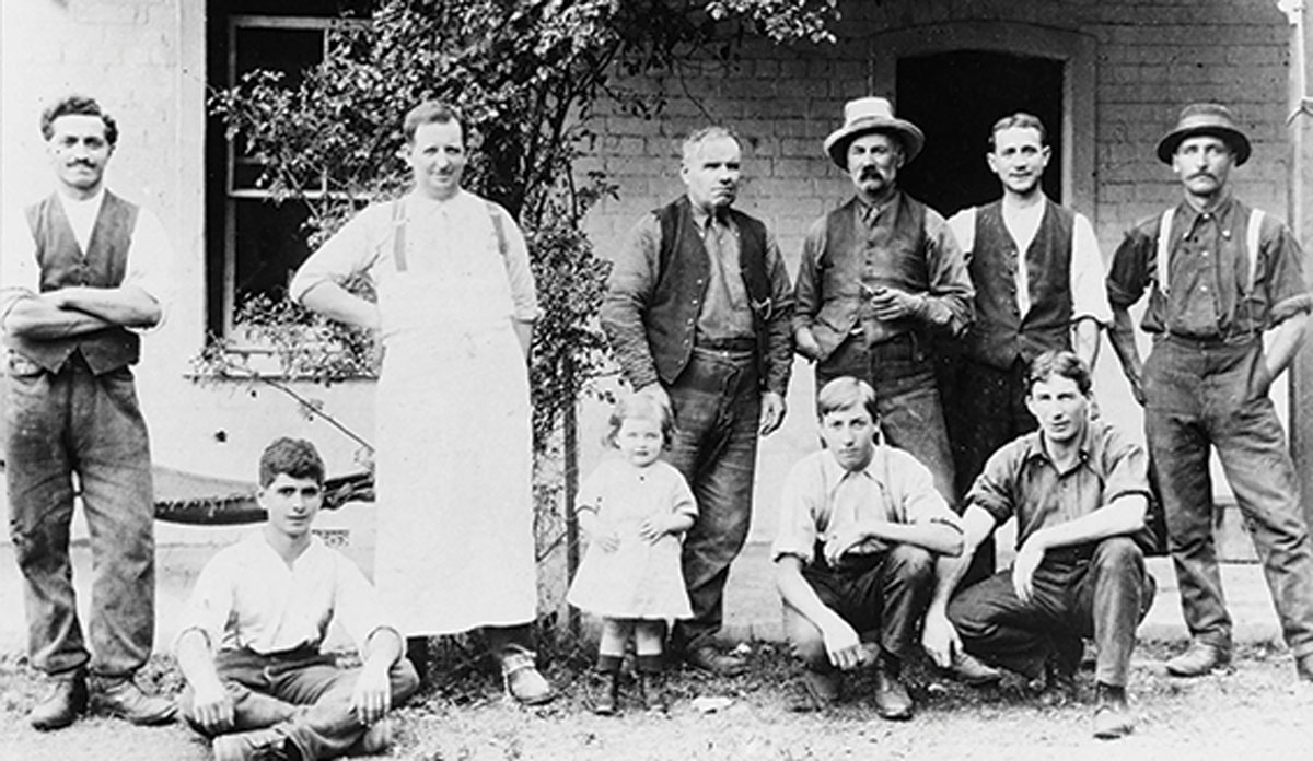 Te Mata Estate Staff Photo 1913 FBTW