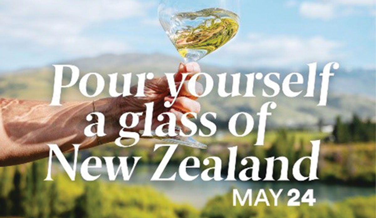 pour yourself a glass of new zealand FBTW