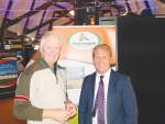Former RCNZ president John Hughes and National’s agriculture and trade spokesperson Todd McClay at the recent RCNZ annual conference.