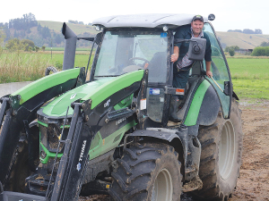 Associate Agriculture Minister Andrew Hoggard was back on his dairy farm in Manawatu this summer break - his unique way of winding down