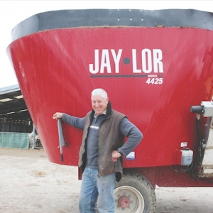 Geoff Hicks with his Jaylor 4425. 