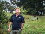 John Wilson on farm. 