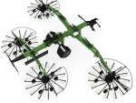 Samasz Z4-1550 Four-Rotor Rake &amp; KDX Mowers Debut at Agritechnica