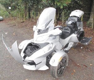 Exciting three-wheeler