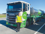 Open Country national transport manager Ginny Christians says the technology ensures milk from suppliers' farms travels the shortest distance possible to processing sites.