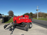 Up front a heavy-duty drawbar offers easy adjustment.
