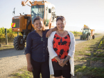 Jarnieze Taingahue McRoberts, left, and her mother Debbie Sparks. Photo by Richard Brimer.