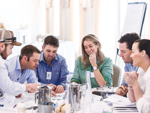 Participants from Rabobank’s 2024 Executive Development Programme.