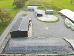 Geosmart eco silage cover is easy to install and results in less silage spoilage on the farm.