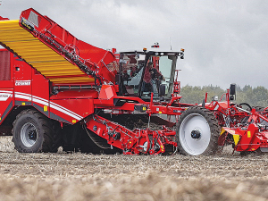 Grimme has announced updates to the third generation of its Varitron 470 self-propelled harvester.