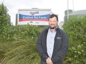 Collins Road Farm manager Jason Colebourn is staying on to work for Shanghai Pengxin in Hamilton.