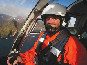NZ Agricultural Aviation Association chair and helicopter pilot Tony Michelle.