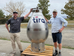 Keeping things exciting, Te Whare Ra is trialing an egg innovation from Tīra for “a very special parcel of 2026 Sauvignon Blanc,” says Anna Flowerday. “Jason has given some input on the design and so we are really eggcited to get to trial this.”