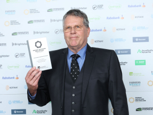 Julian Raine, an innovator and entrepreneur in horticulture and dairy, took out the &#039;Outstanding Contribution&#039; award.