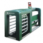 Flexible sheep weigher/drafter links with any yard