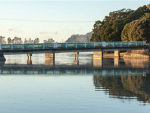 The SH25 Pepe Stream Bridge in the Waikato (pictured) is set to be replaced.