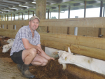 Farmer Hamish Noakes has no regrets converting from cows to goat milking four years ago.