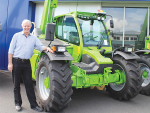 Merlo NZ dealer development manager Ken Bill.