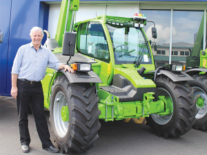 Merlo NZ dealer development manager Ken Bill.