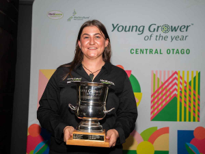Lydia Goodman named Central Otago Young Grower of the Year 2025