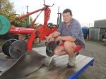 While it’s Adam Mehrtens’ first National Championships, the plough he’s using has form from way back.