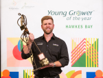 Hastings’ Sam Carter wins Hawke’s Bay 2025 Young Grower Regional Title