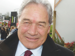 Former Deputy Prime Minister and New Zealand First leader Winston Peters.