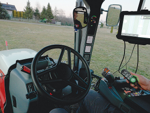 PowerSteer is a retrofit tractor autosteering system.