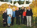 The Buck Dynasty. Second from left: Nick, forth from left: Wendy, centre: John, third from right: Toby, far right: Jonathon.