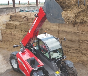 Telehandler great for grip and grab