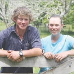 Fraser Taylor and Kendra Pye new managers at McRae Trust Farm.