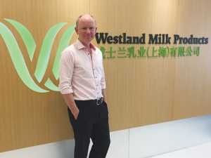 Gregg Wafelbakker in the new Shanghai office.