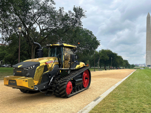 This striking machine featured a full gold exterior.