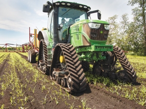 Track systems see typical slip values of 3-5%, compared with 12-15% for wheeled tractors in good conditions.
