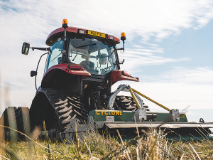 The Cyclone mower is considered more reliable and requires less power consumption.