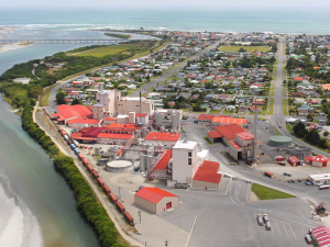 Westland Milk Products&#039; Hokitika site.