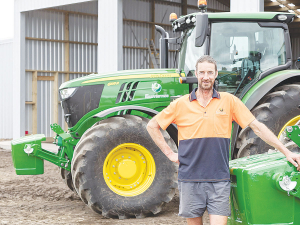 Taranaki-based contractor Andy Hey started his business back in 2004 with two John Deere machine that today has grown to a fleet of 15 green machines.