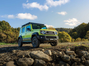 The Jimny SUV – the Horizon special edition – is a one-off for the local New Zealand market.