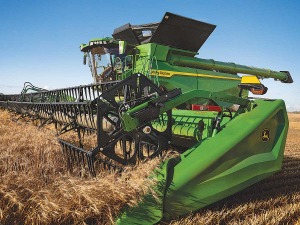 John Deere&#039;s X Series combine harvesters recently received a CES Innovation Award.
