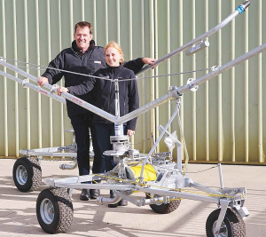 Numedic&#039;s owners Andrew and Marina Millar are looking forward to their first Fieldays since buying the company last year.
