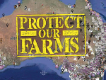 Australian animal rights activists released this map identifying farms and abattoirs earlier this year.