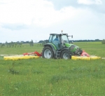 Mower conditioner still running to speed