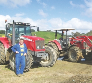 Trusted tractor brand runs in family