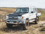 The ZED 70 is based on the rugged Toyota Landcruiser 70.