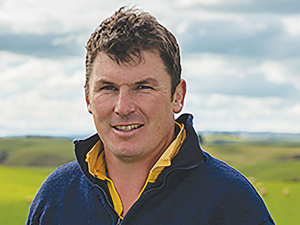 Southland dairy, sheep and beef farmer Dean Rabbidge.