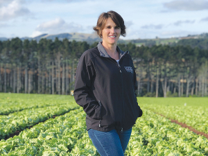Pukekohe Vegetable Growers Association’s president Kylie Faulkner says many of her members are worried about new Government policies and fear they could be forced off the land.