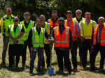 Fonterra employees, community representatives, and local iwi celebrated the start of the project.