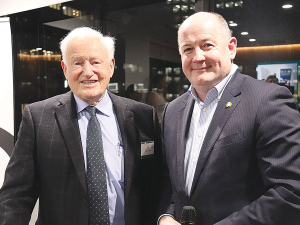 Former Prime Minister Jim Bolger and recently departed Irish ambassador to NZ Peter Ryan both attended the recent Irish Business Network of NZ function.