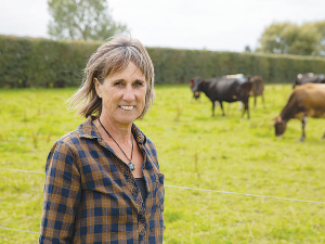 Fernside dairy farmer Julie Bradshaw is passionate about the ability of genetics to create the most efficient herd of cows.