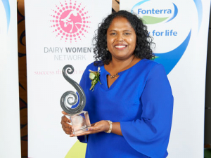 2018 Fonterra Dairy Woman of the Year Loshni Manikam.